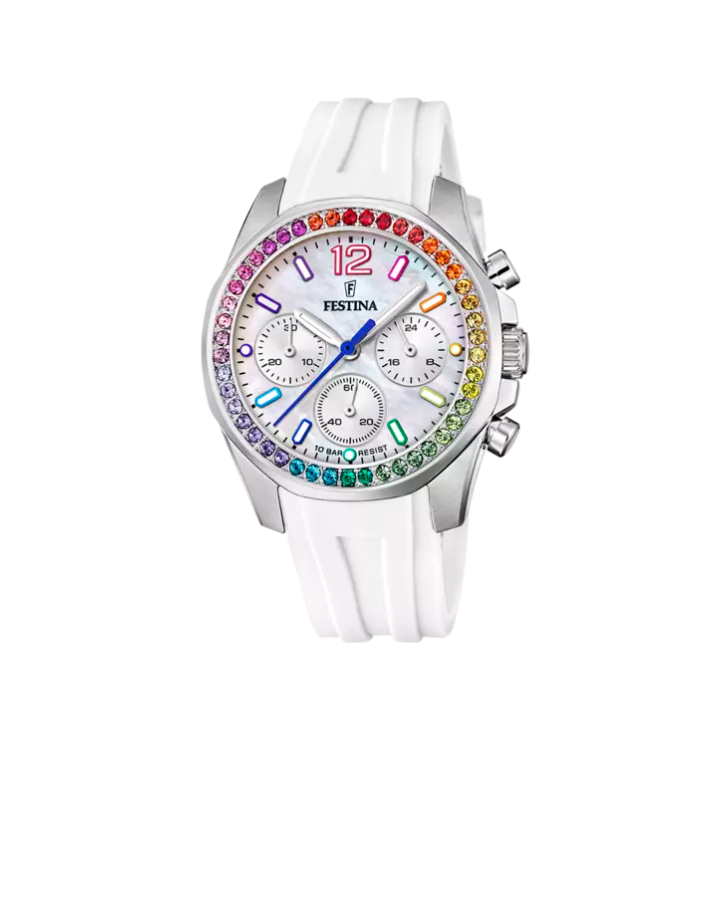 Cronografo Festina Rainbow Silicone