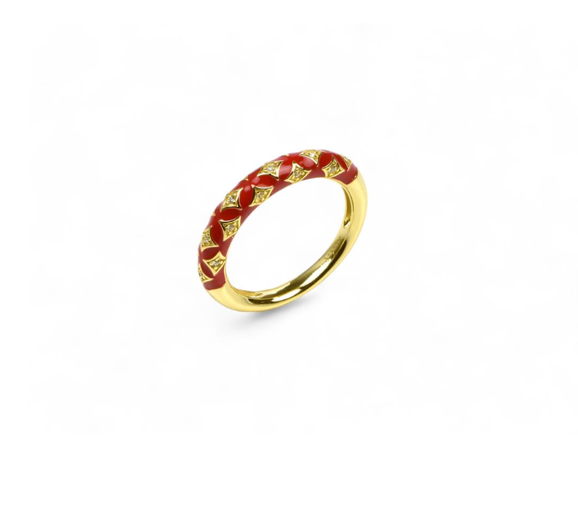 anello misis nabibia rosso