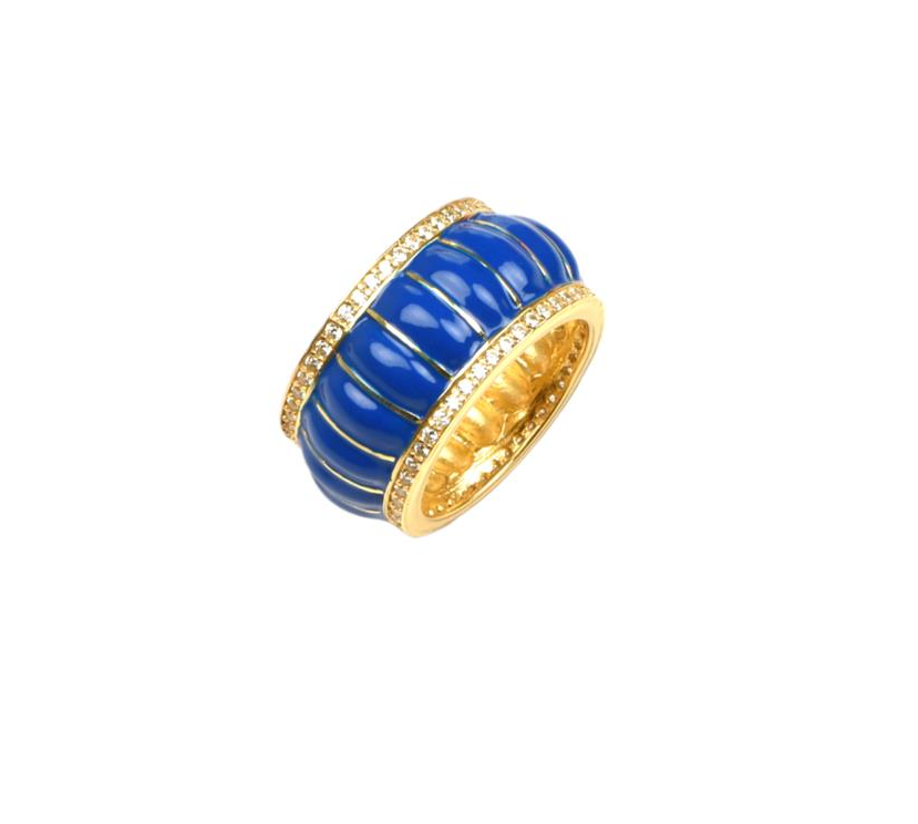 anello misis gecko blue