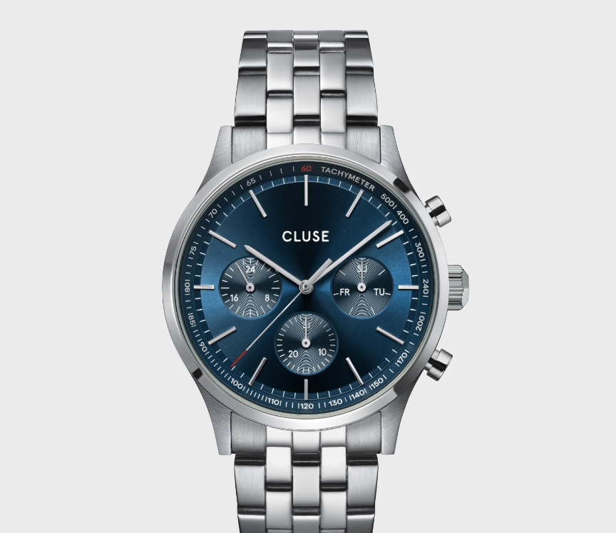 Orologio Cluse Anthéor Multifunction Blue