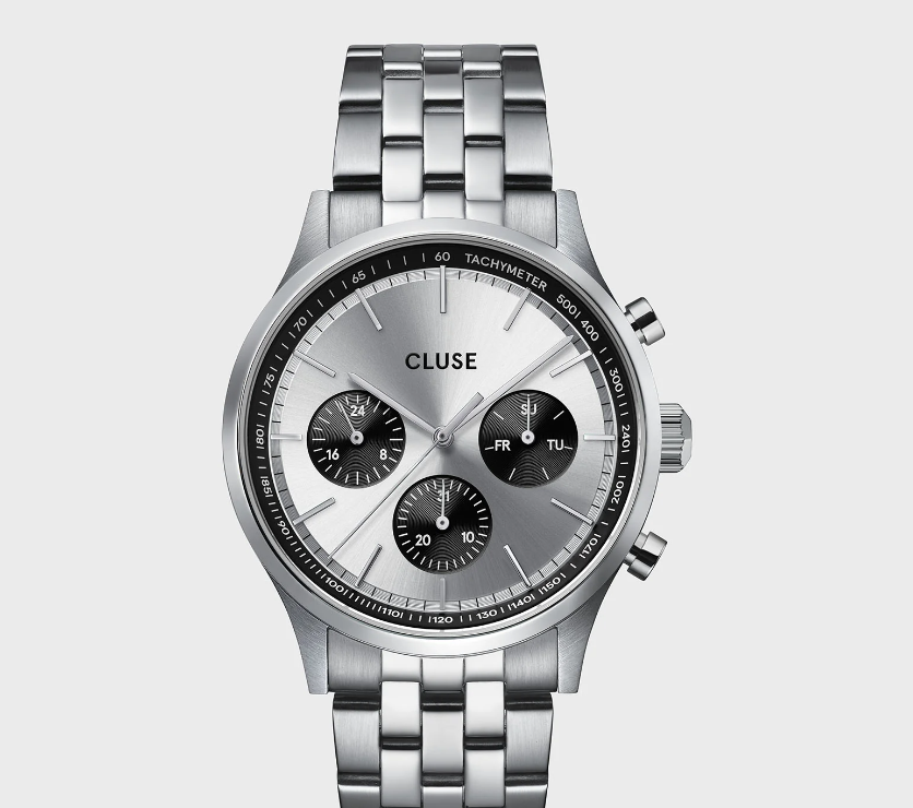 Orologio Cluse Anthéor Multifunction Silver