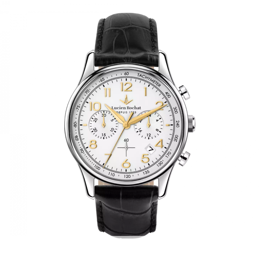 Orologio Lucien Rochat Cronografo Bianco